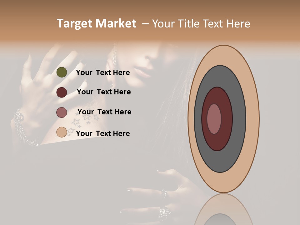 Sexy Hair Relationship PowerPoint Template