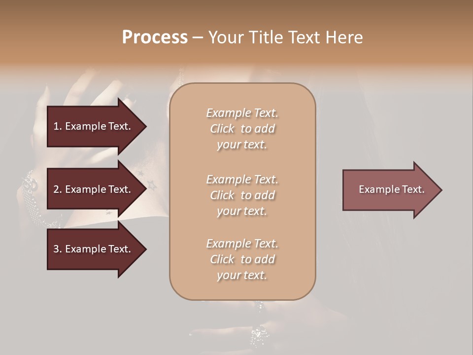 Sexy Hair Relationship PowerPoint Template