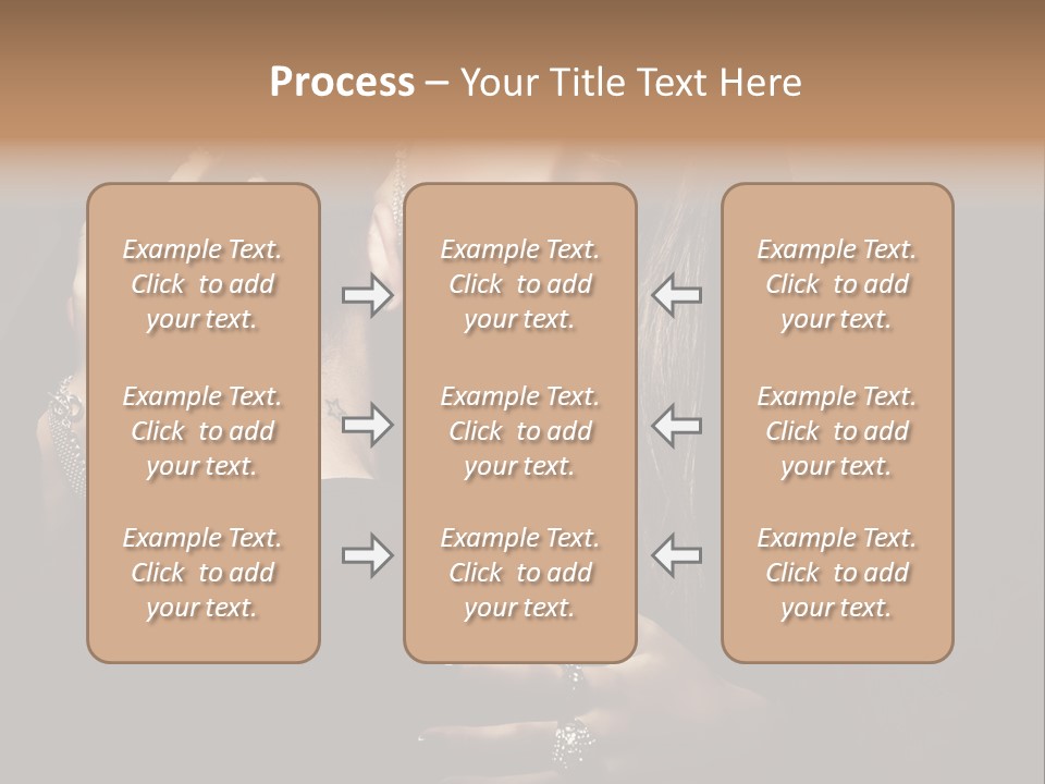 Sexy Hair Relationship PowerPoint Template
