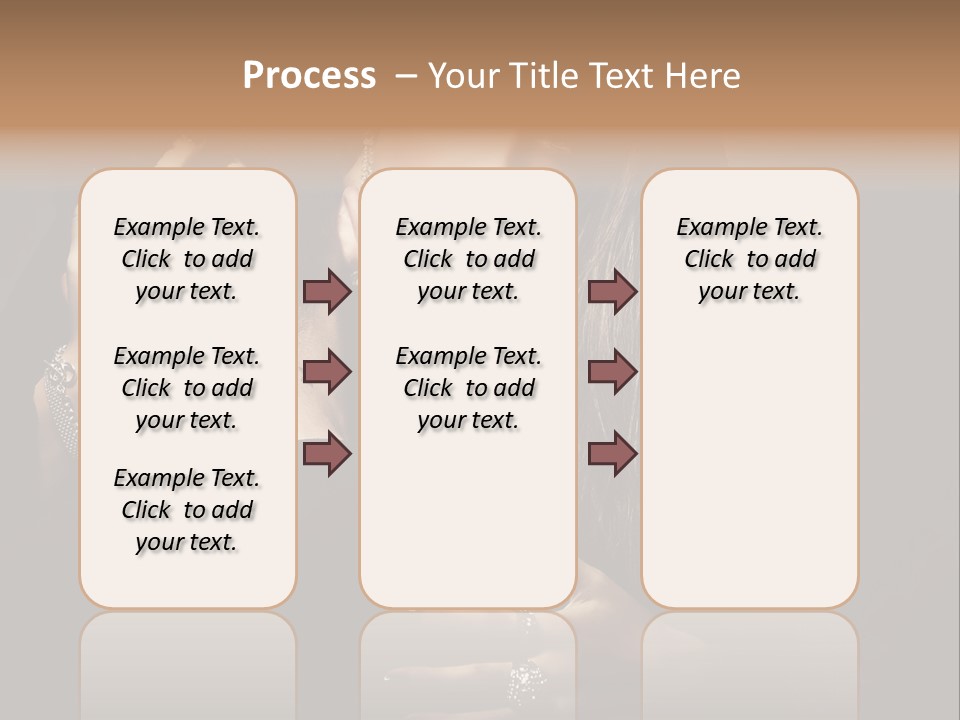 Sexy Hair Relationship PowerPoint Template