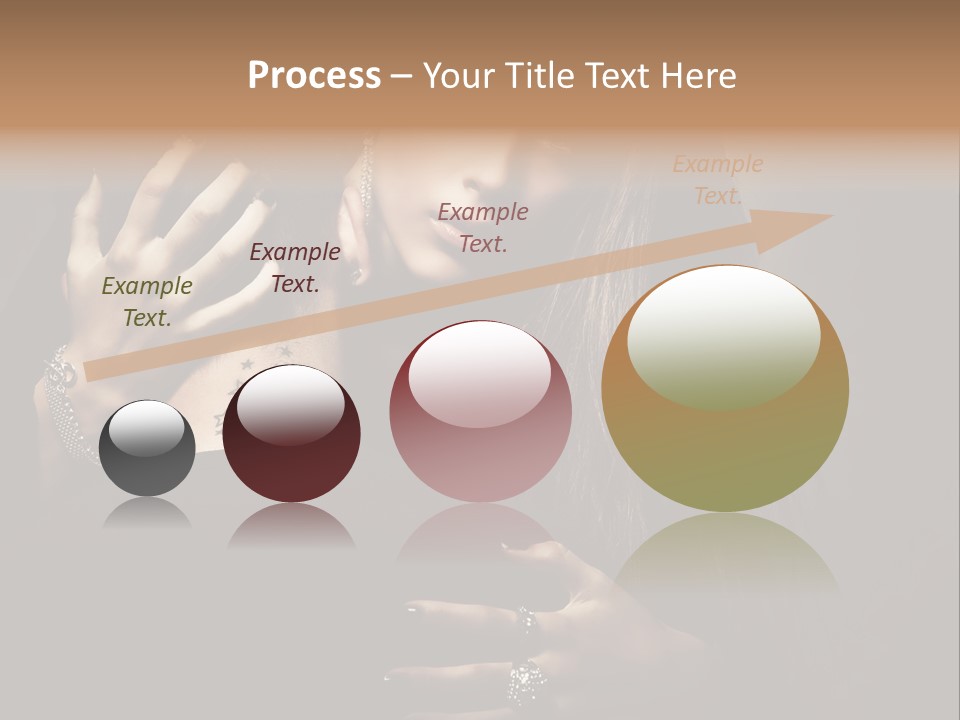 Sexy Hair Relationship PowerPoint Template