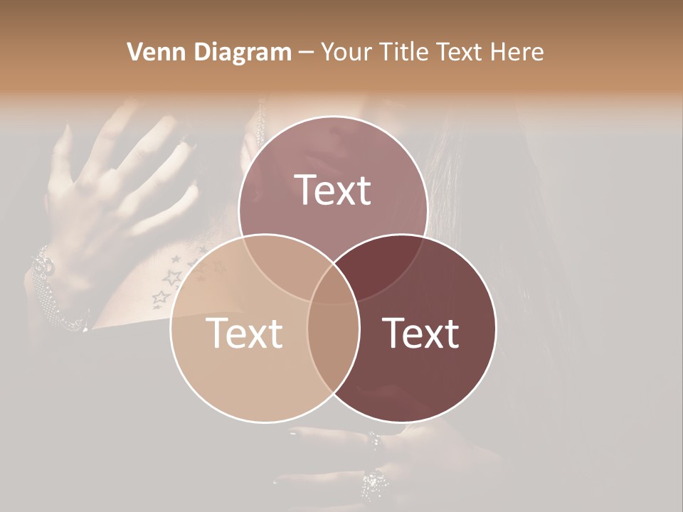 Sexy Hair Relationship PowerPoint Template