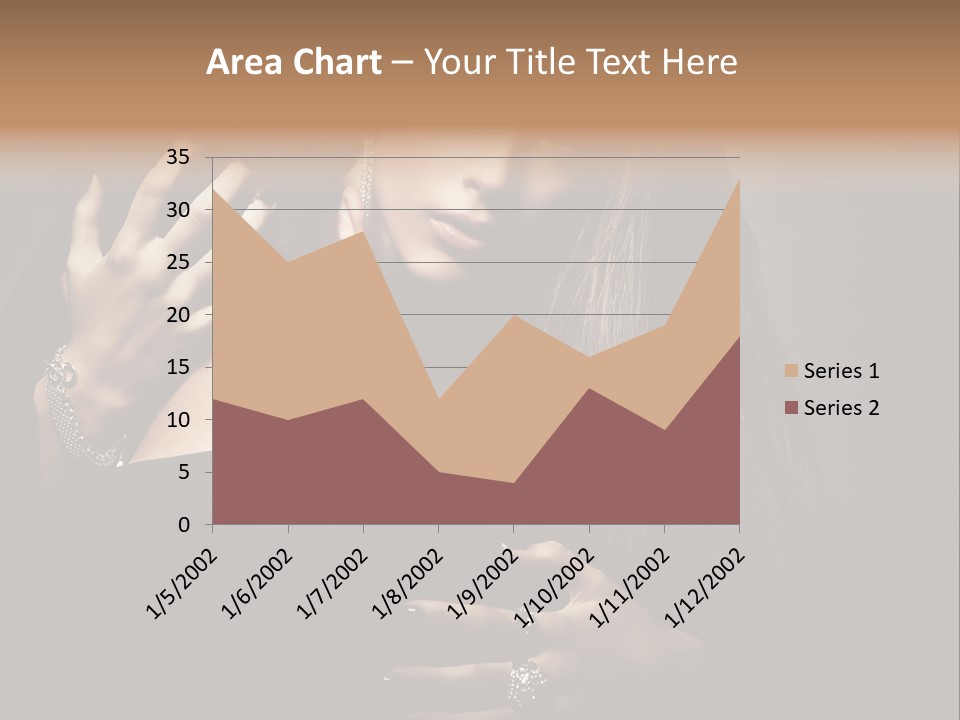 Sexy Hair Relationship PowerPoint Template