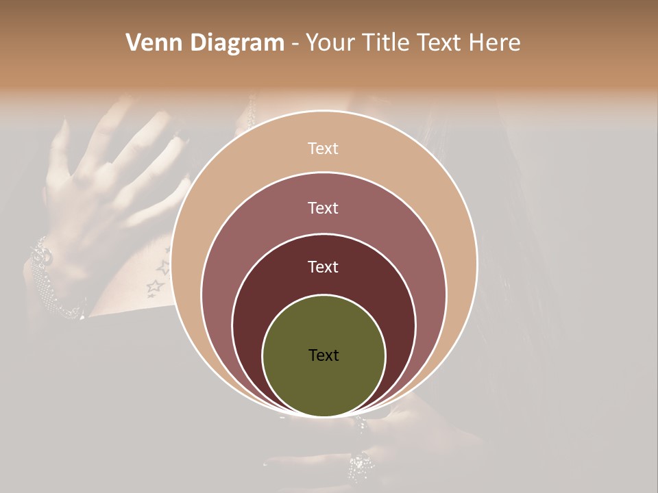 Sexy Hair Relationship PowerPoint Template