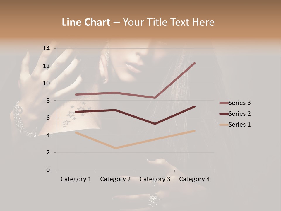 Sexy Hair Relationship PowerPoint Template