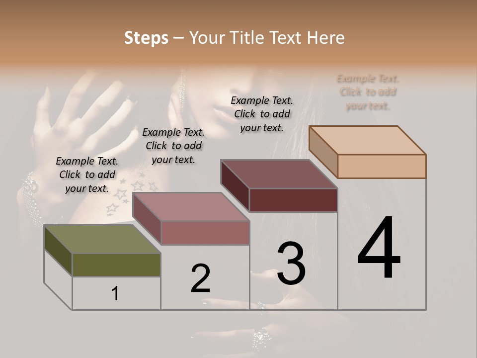 Sexy Hair Relationship PowerPoint Template