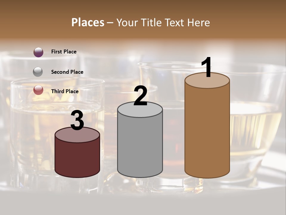 Closeup Beverage Orange PowerPoint Template