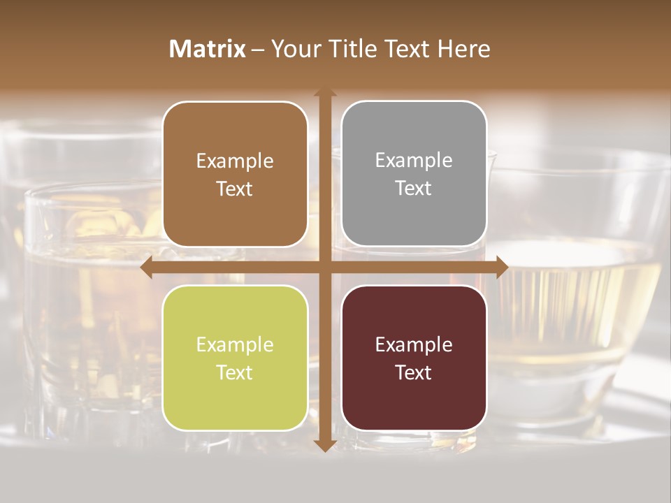 Closeup Beverage Orange PowerPoint Template