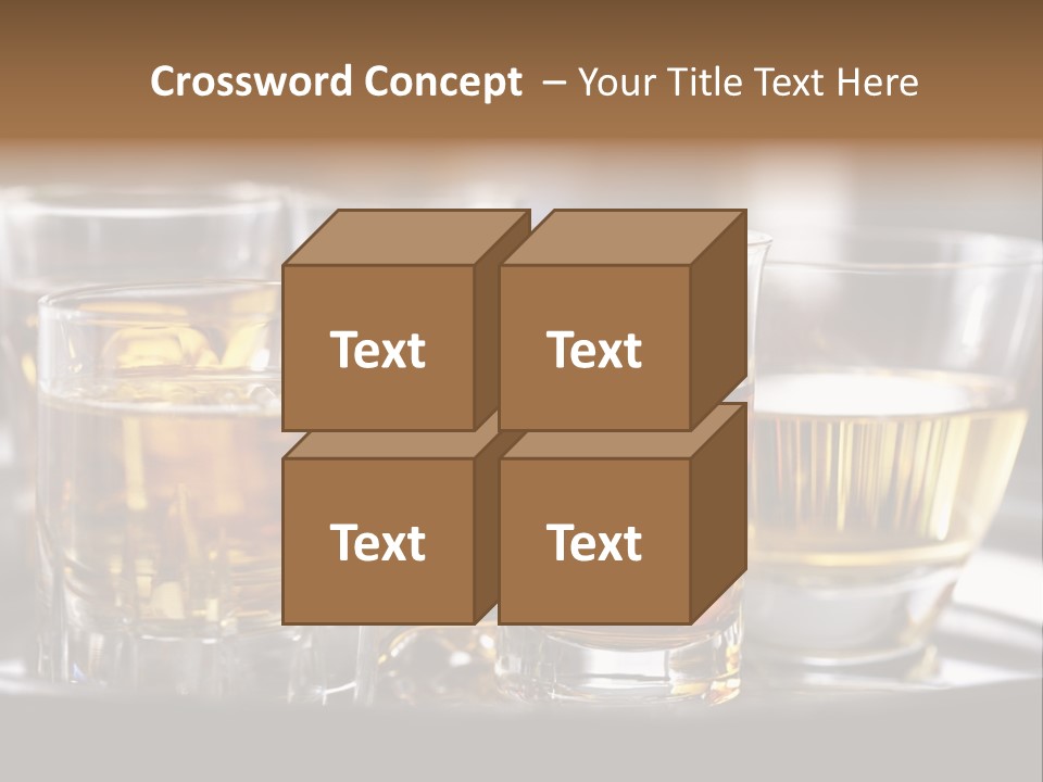 Closeup Beverage Orange PowerPoint Template