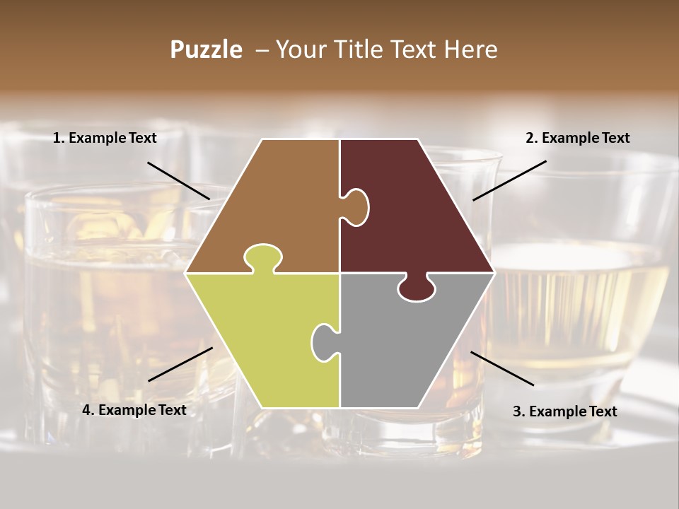 Closeup Beverage Orange PowerPoint Template