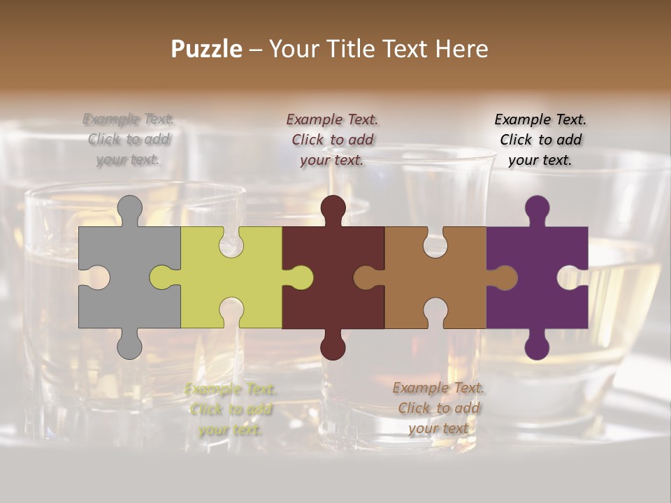 Closeup Beverage Orange PowerPoint Template