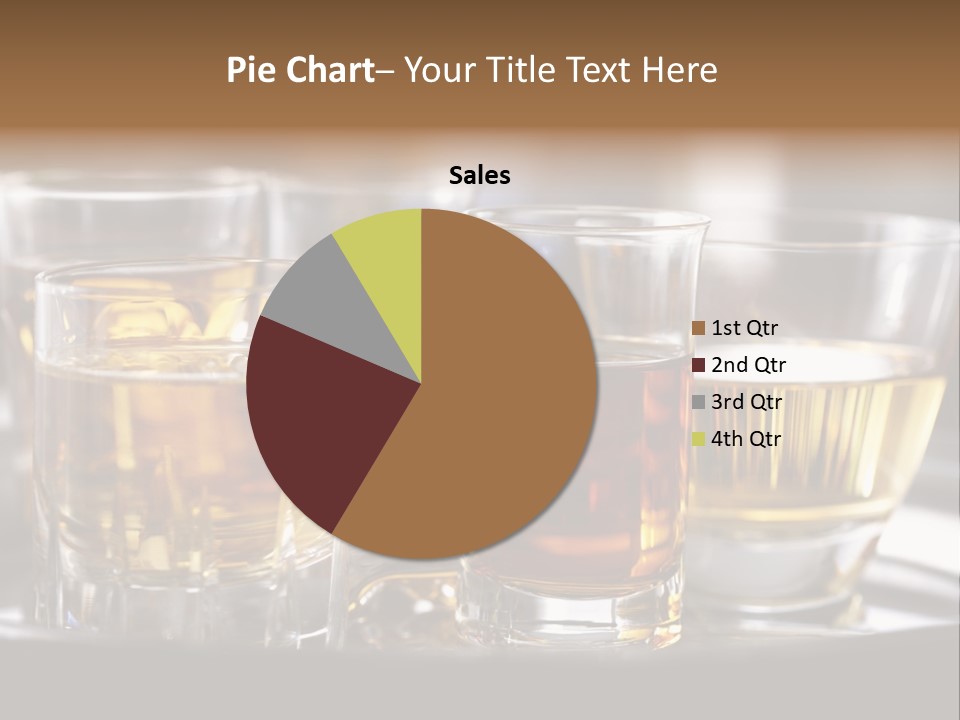 Closeup Beverage Orange PowerPoint Template