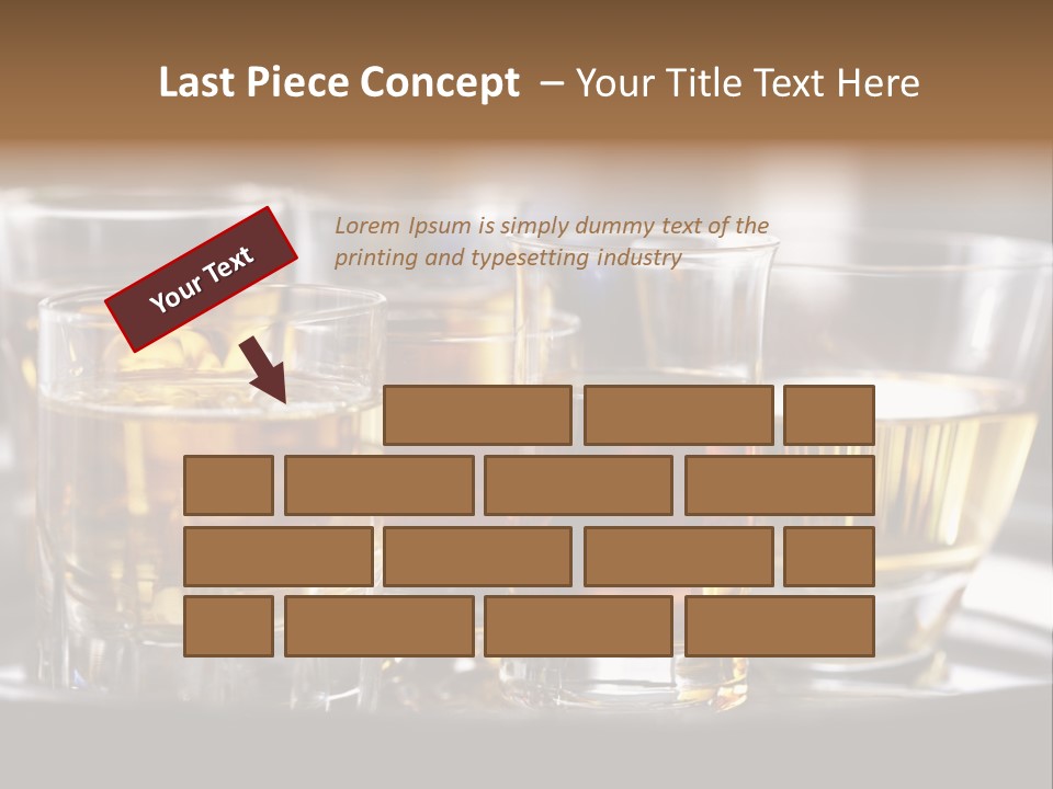 Closeup Beverage Orange PowerPoint Template