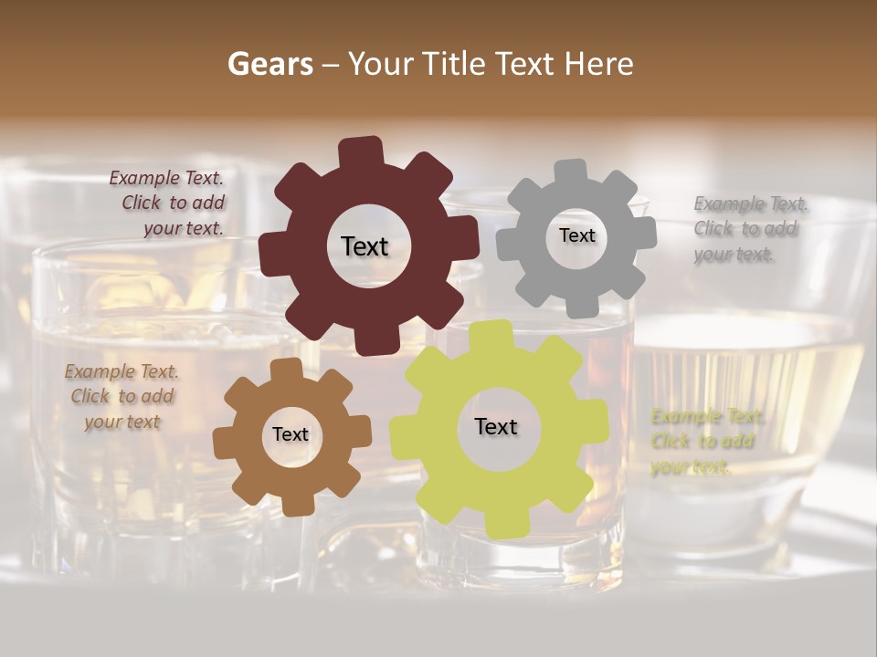 Closeup Beverage Orange PowerPoint Template