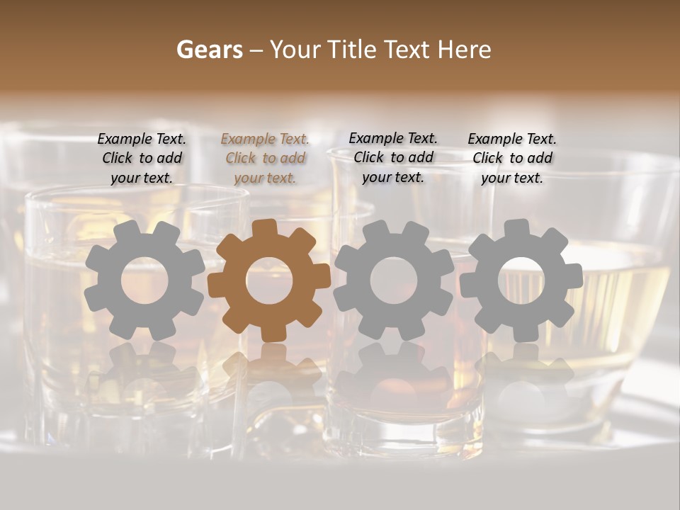 Closeup Beverage Orange PowerPoint Template