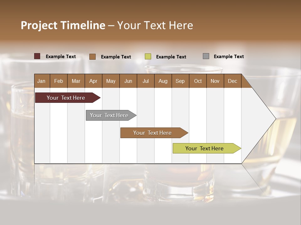 Closeup Beverage Orange PowerPoint Template