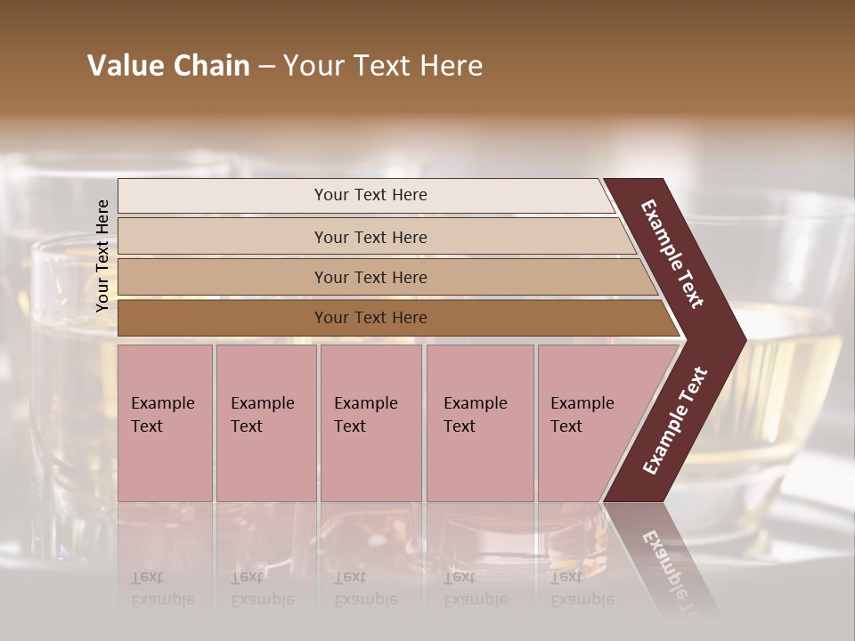 Closeup Beverage Orange PowerPoint Template