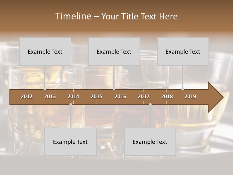 Closeup Beverage Orange PowerPoint Template