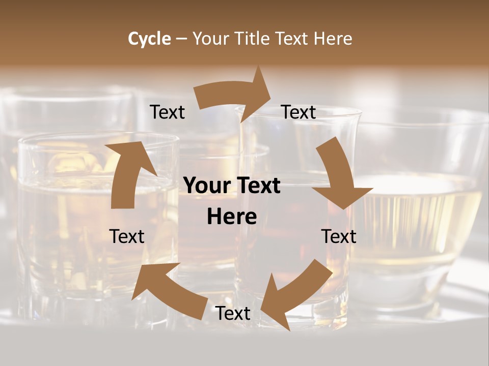Closeup Beverage Orange PowerPoint Template