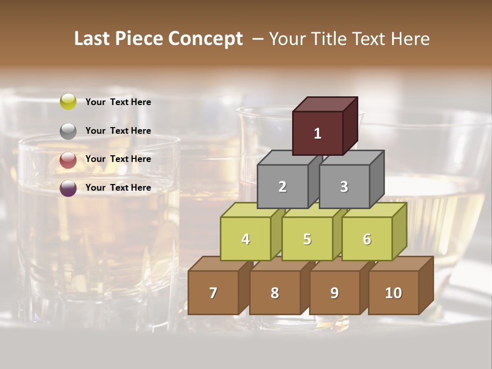 Closeup Beverage Orange PowerPoint Template