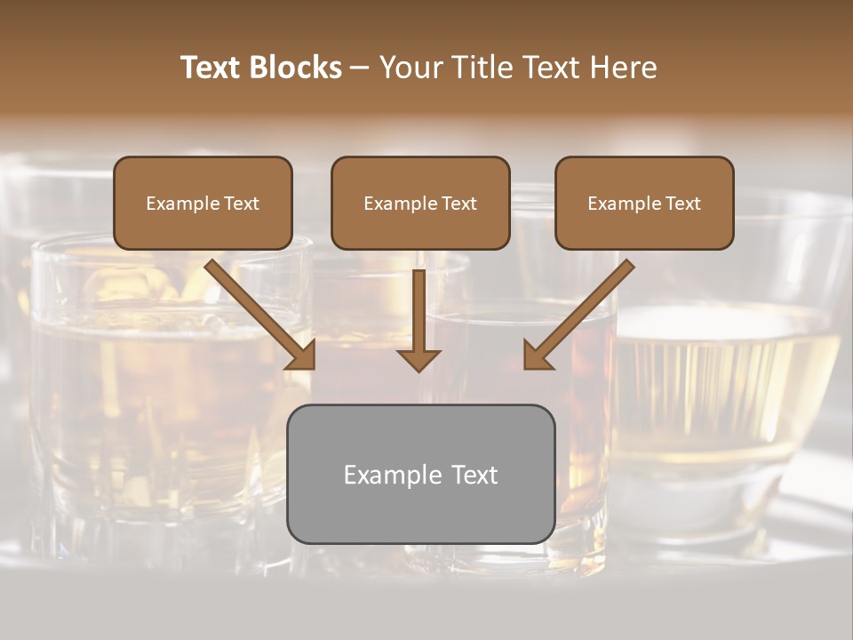 Closeup Beverage Orange PowerPoint Template