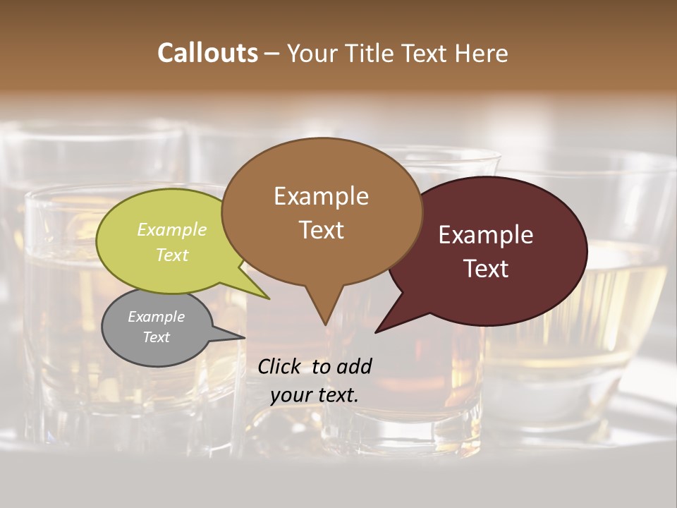 Closeup Beverage Orange PowerPoint Template