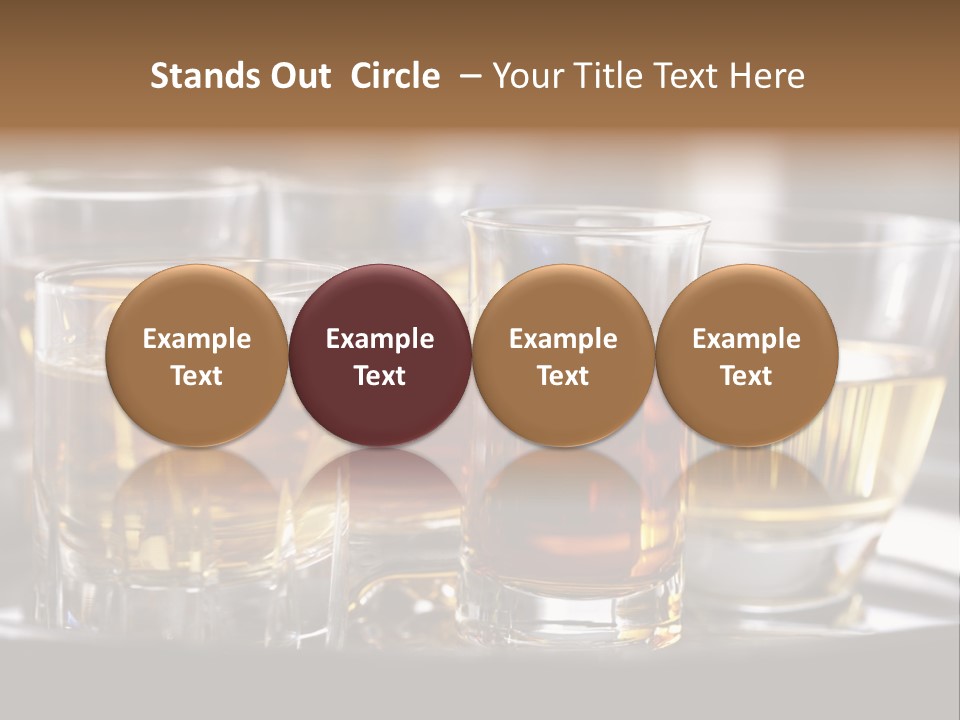 Closeup Beverage Orange PowerPoint Template