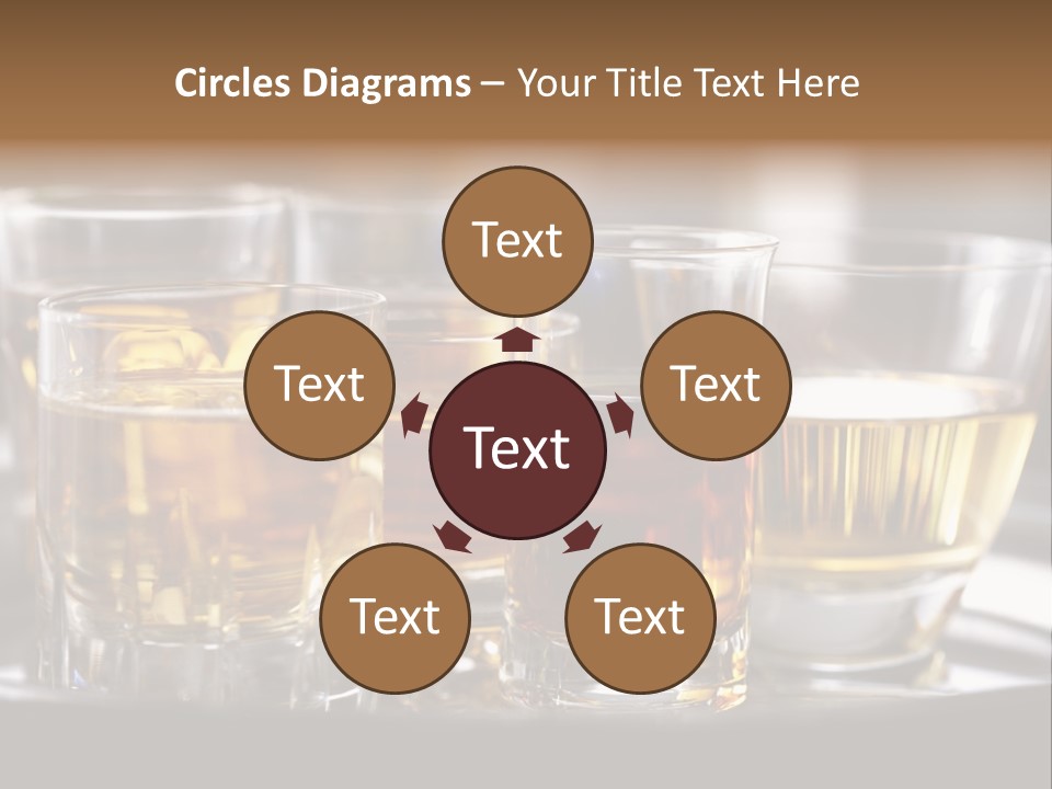 Closeup Beverage Orange PowerPoint Template