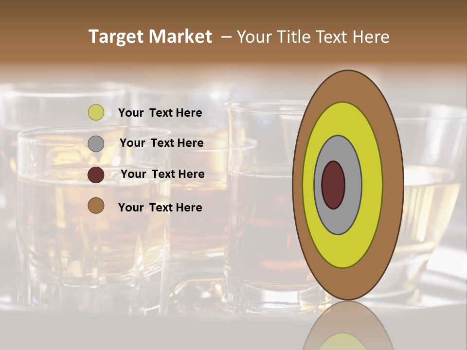 Closeup Beverage Orange PowerPoint Template