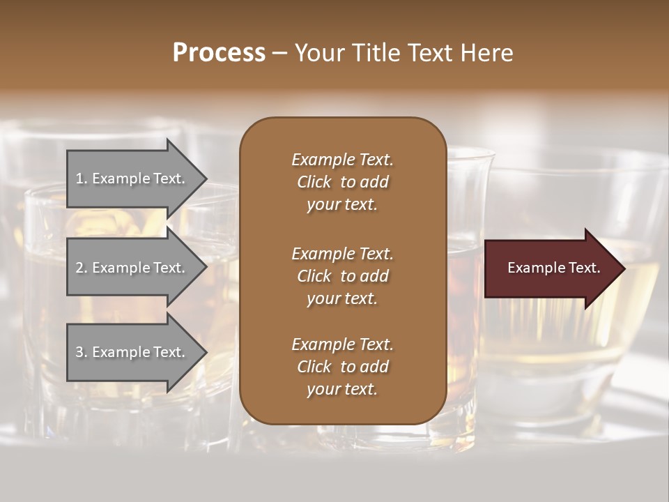 Closeup Beverage Orange PowerPoint Template