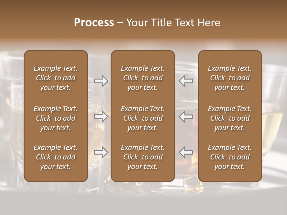 Closeup Beverage Orange PowerPoint Template