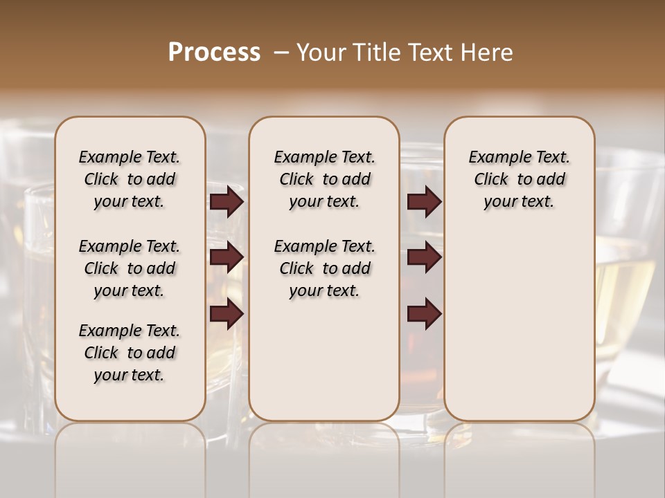 Closeup Beverage Orange PowerPoint Template