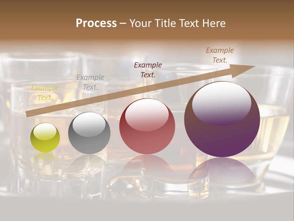 Closeup Beverage Orange PowerPoint Template