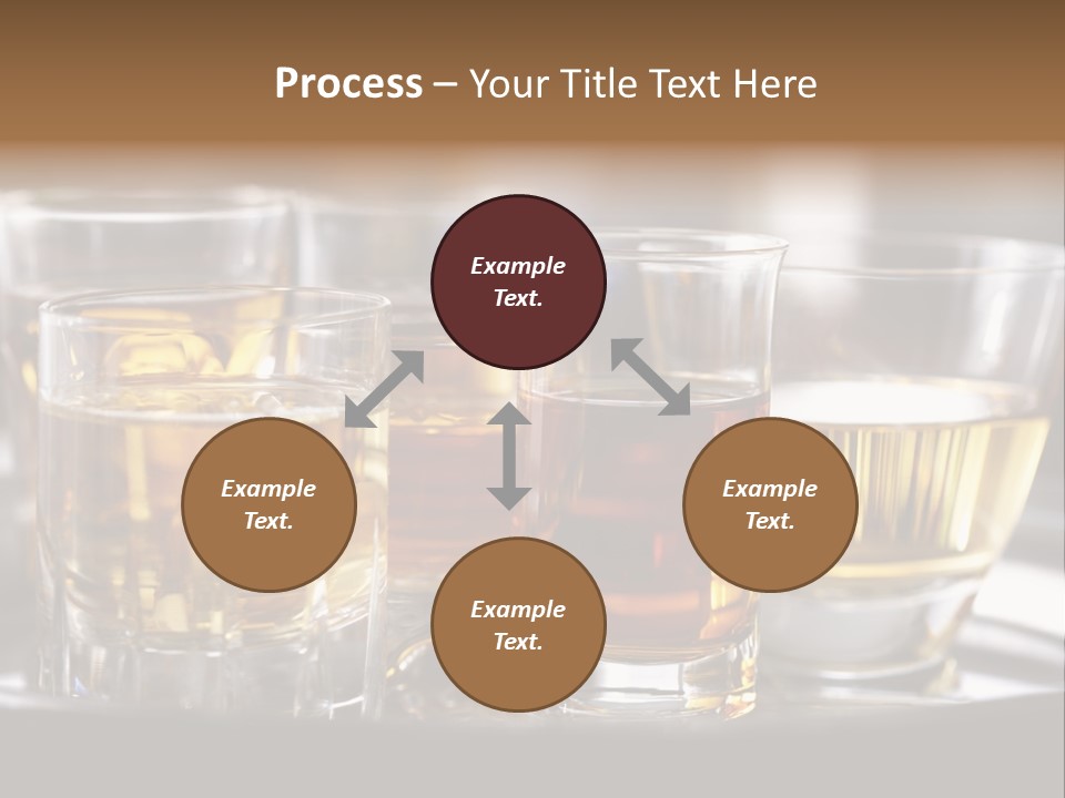 Closeup Beverage Orange PowerPoint Template
