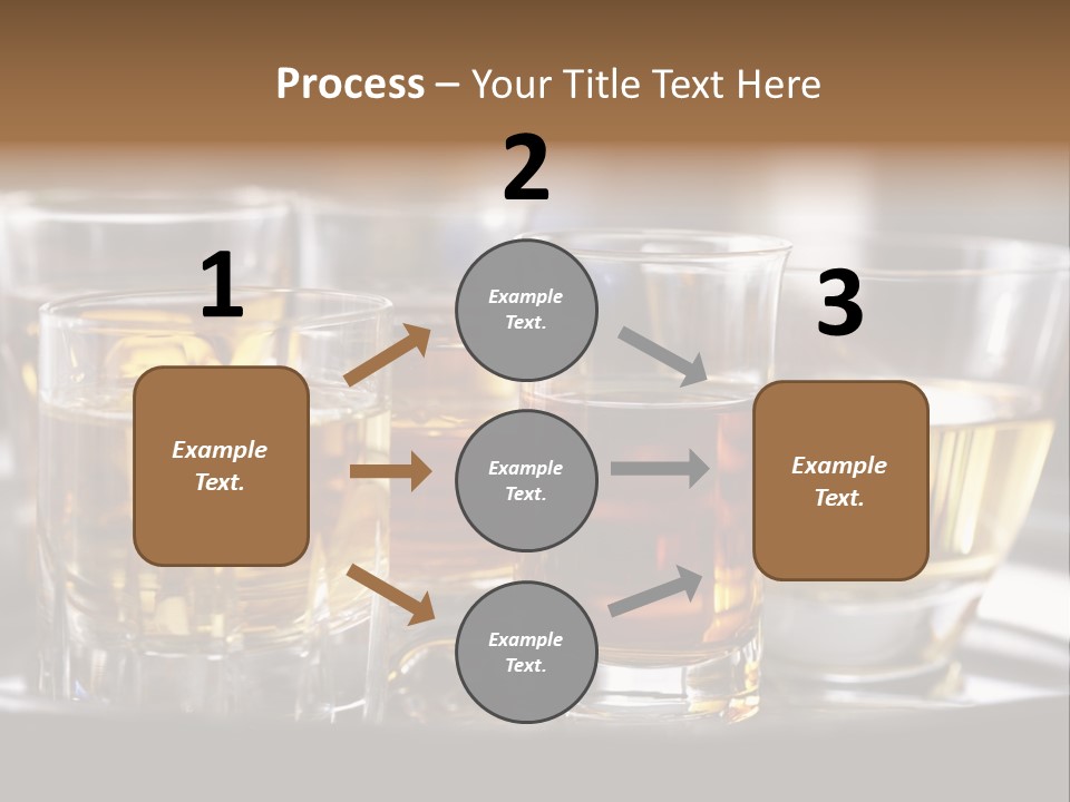 Closeup Beverage Orange PowerPoint Template