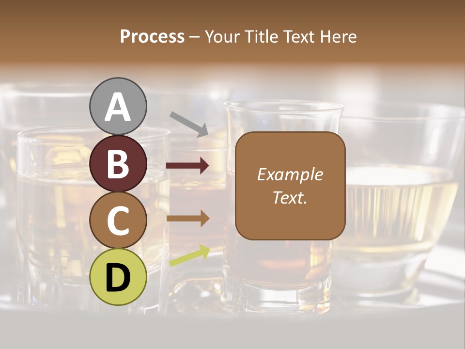 Closeup Beverage Orange PowerPoint Template