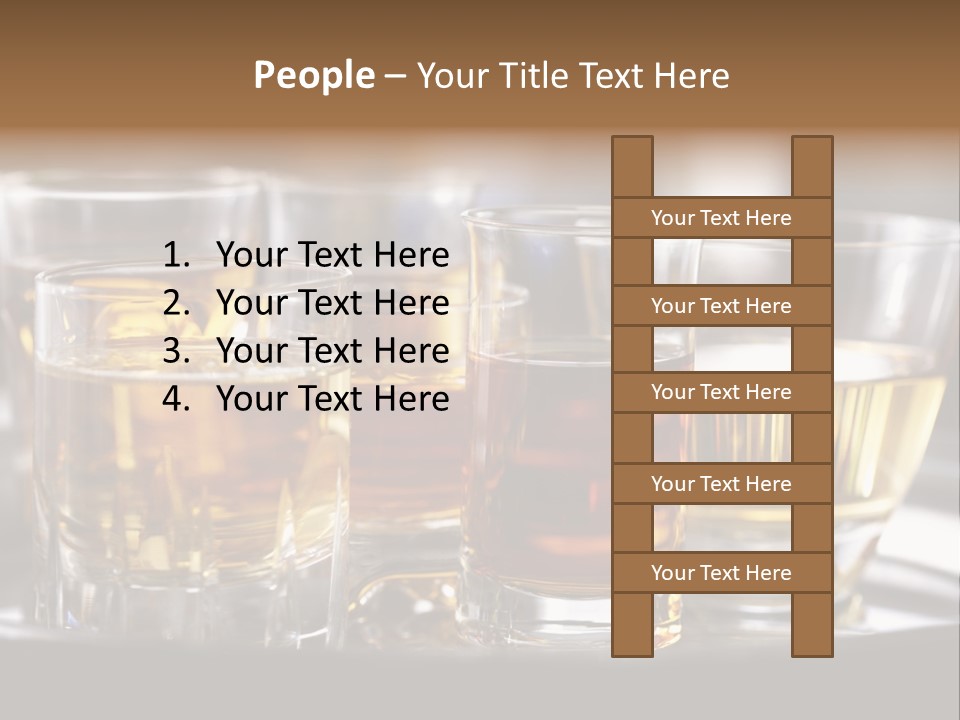 Closeup Beverage Orange PowerPoint Template