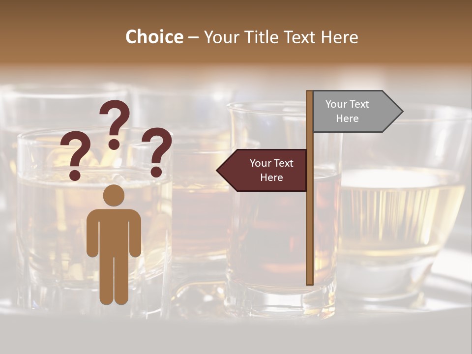 Closeup Beverage Orange PowerPoint Template