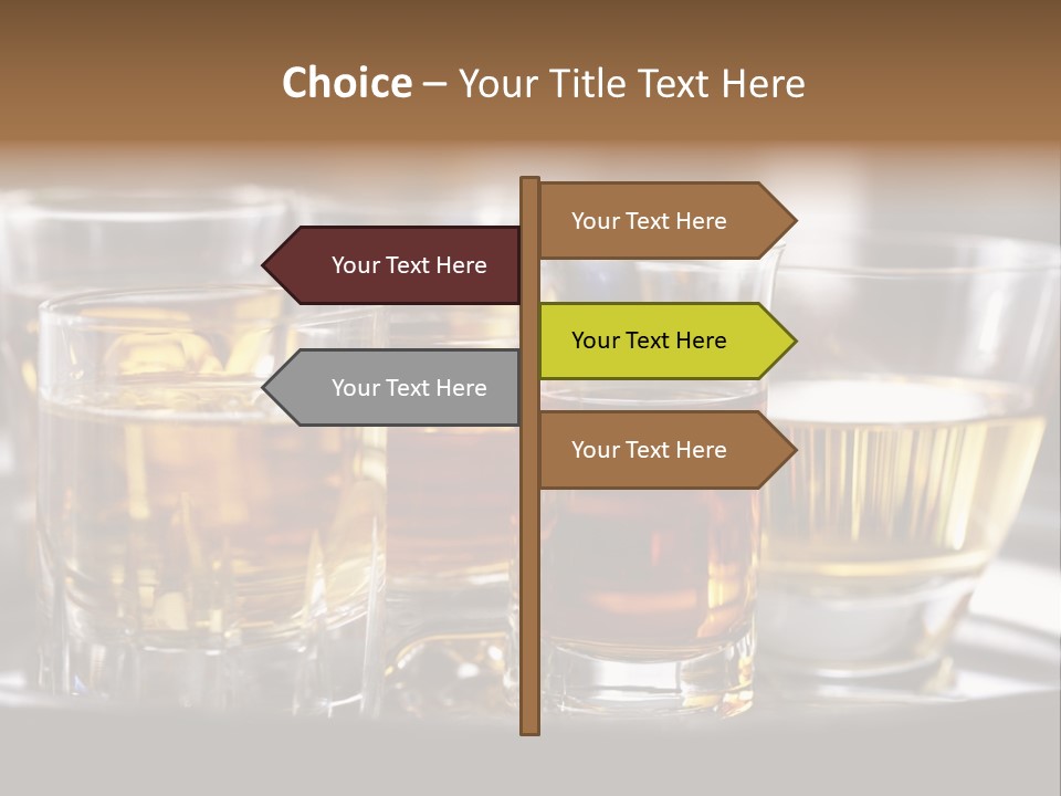 Closeup Beverage Orange PowerPoint Template