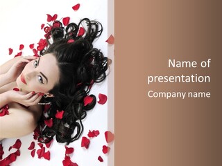 Pretty Isolated Valentine PowerPoint Template