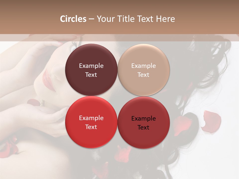 Pretty Isolated Valentine PowerPoint Template