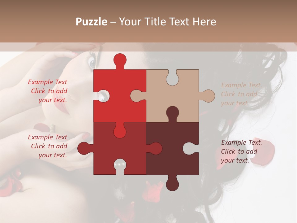 Pretty Isolated Valentine PowerPoint Template