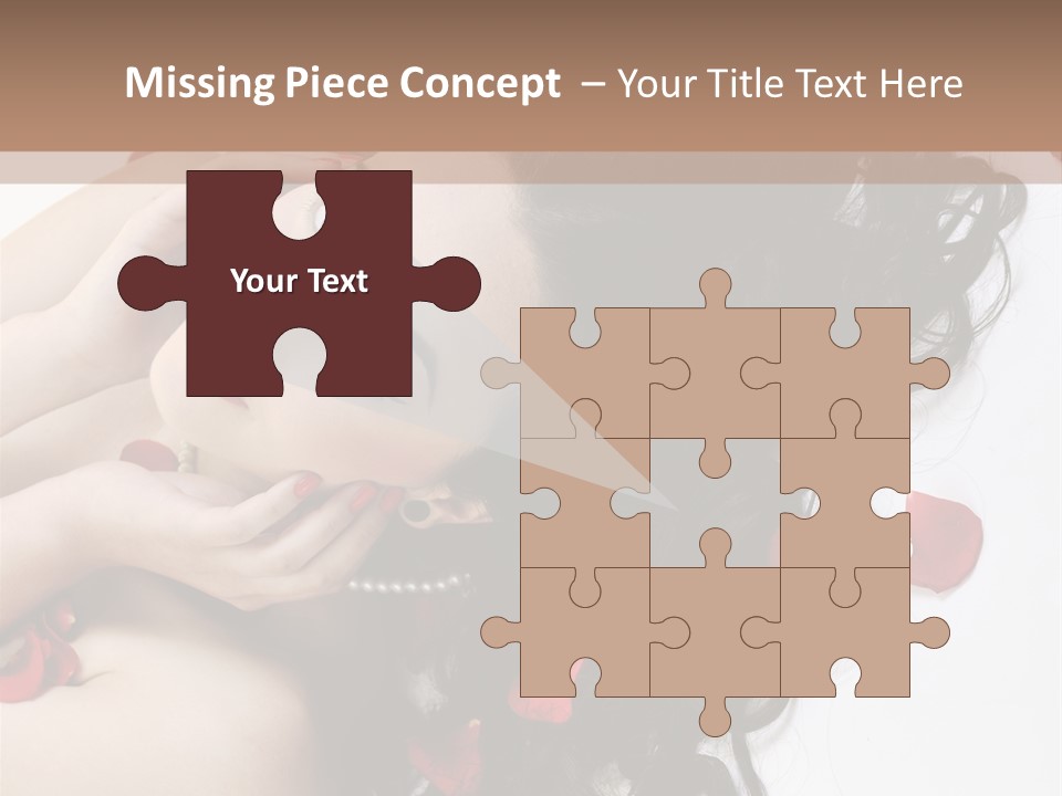 Pretty Isolated Valentine PowerPoint Template