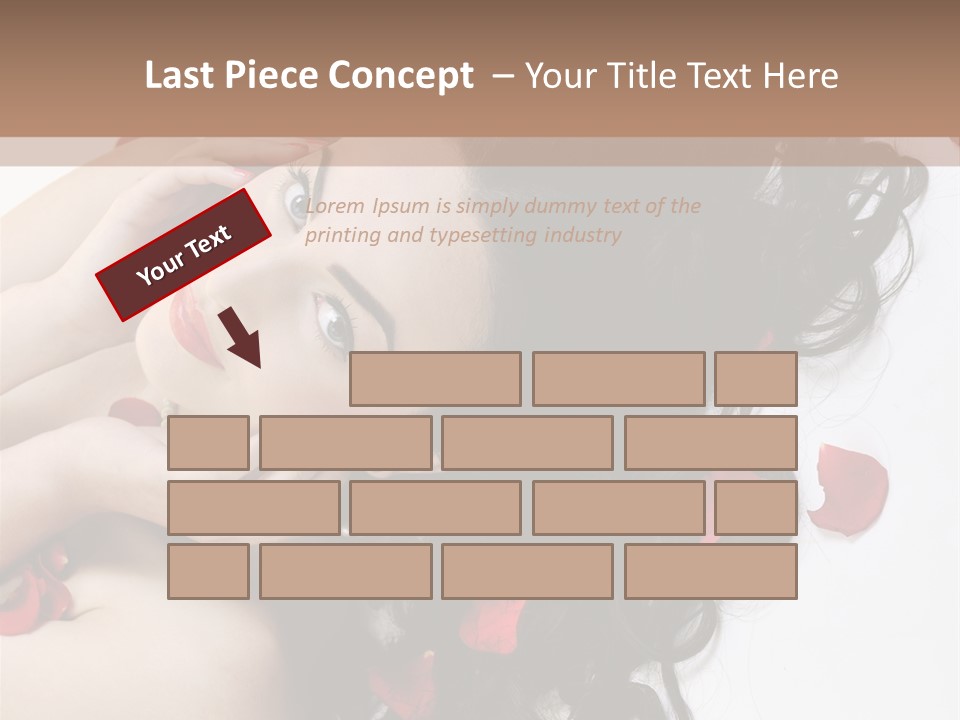 Pretty Isolated Valentine PowerPoint Template