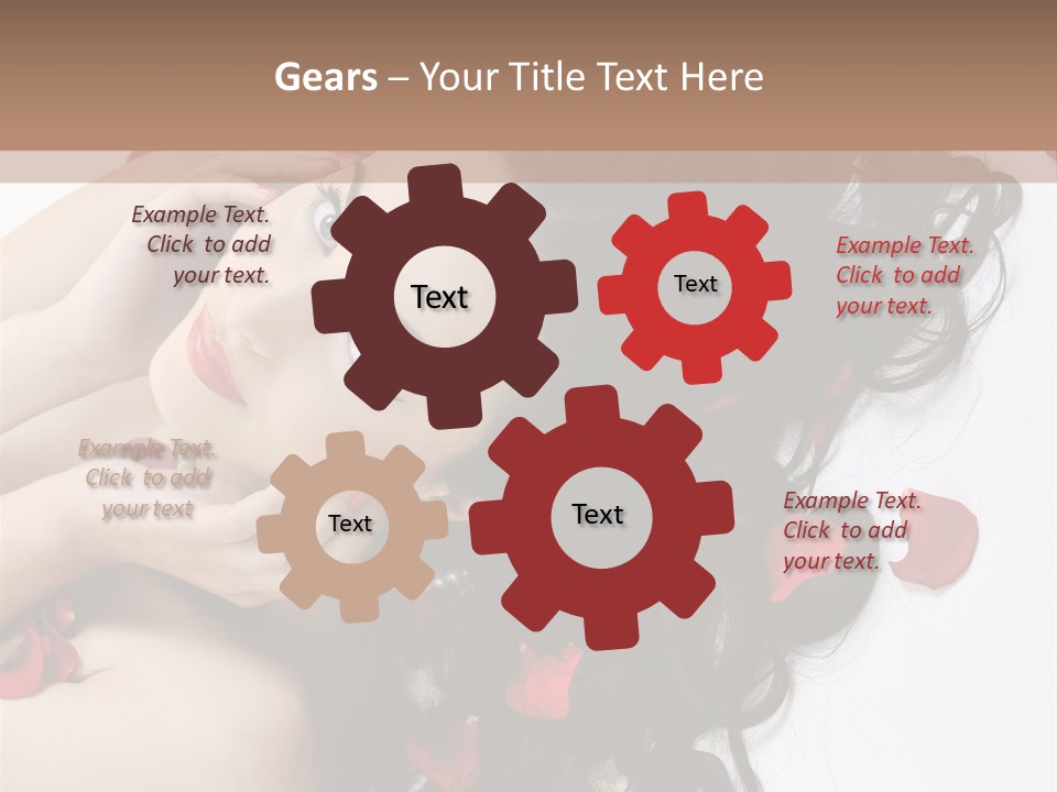 Pretty Isolated Valentine PowerPoint Template