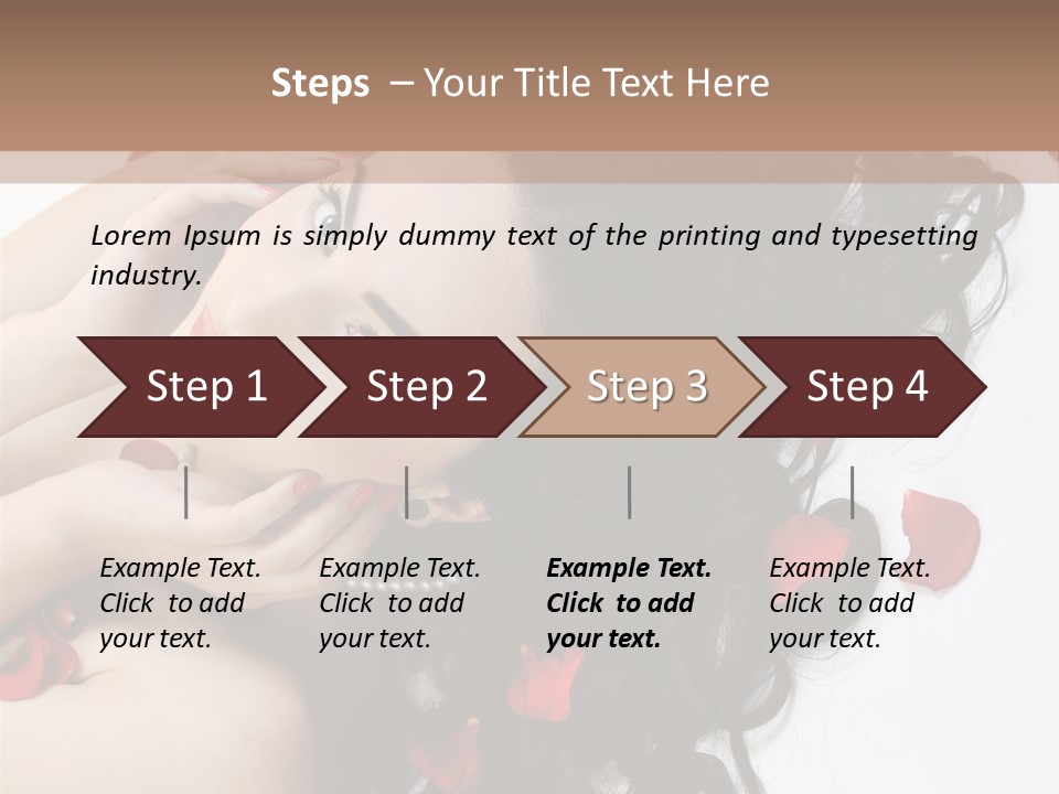 Pretty Isolated Valentine PowerPoint Template