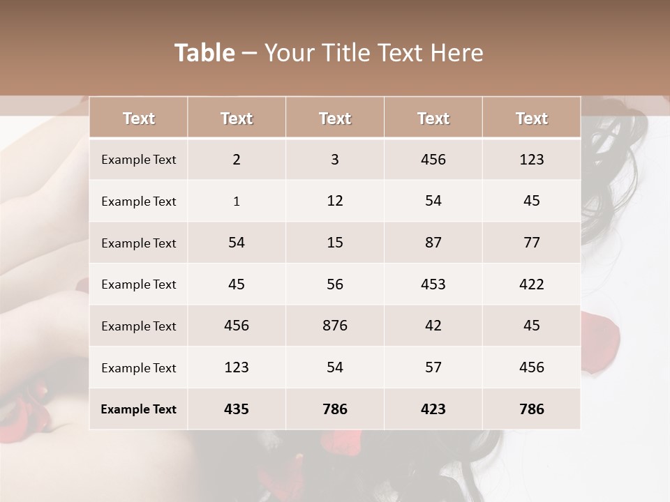 Pretty Isolated Valentine PowerPoint Template