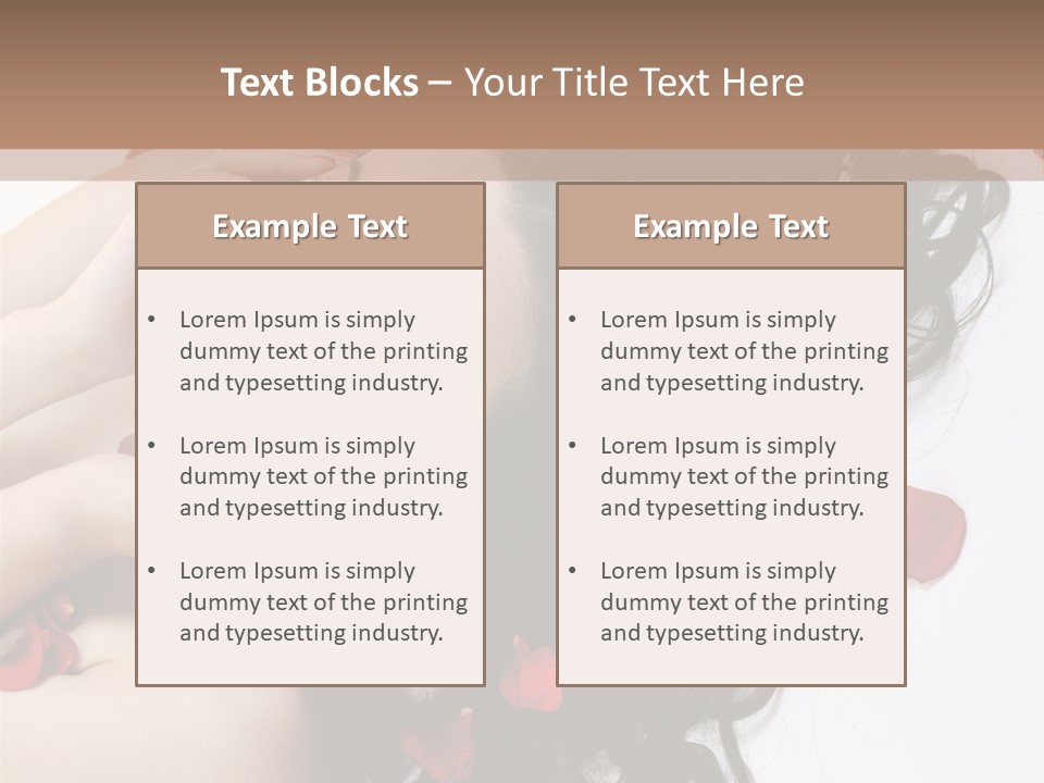 Pretty Isolated Valentine PowerPoint Template