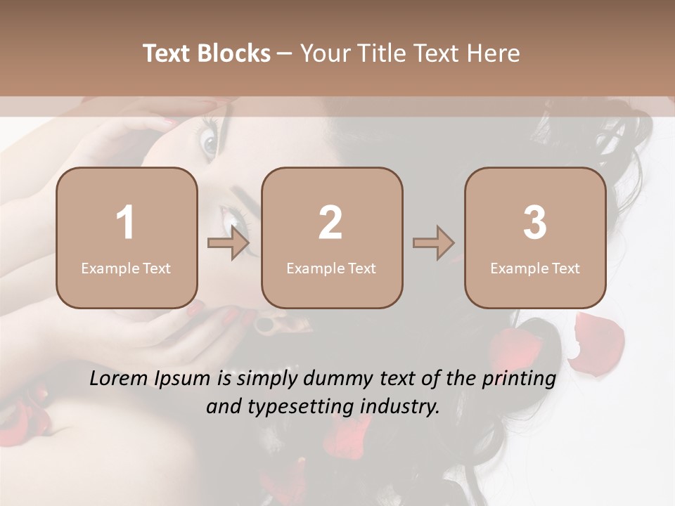 Pretty Isolated Valentine PowerPoint Template