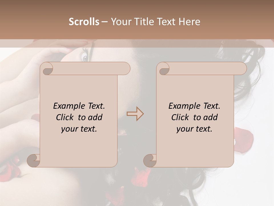 Pretty Isolated Valentine PowerPoint Template
